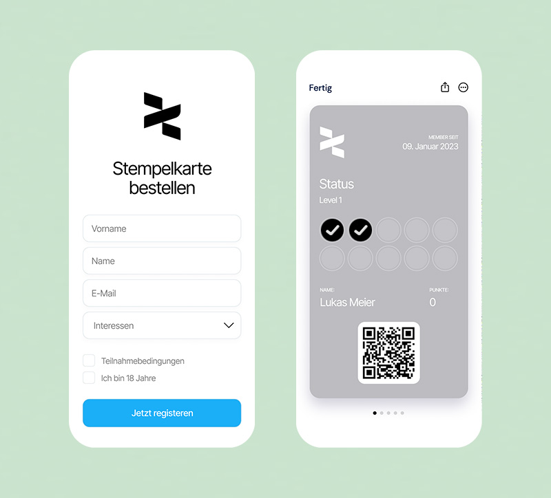 Kundenkarten ohne App direkt ins Smartphone